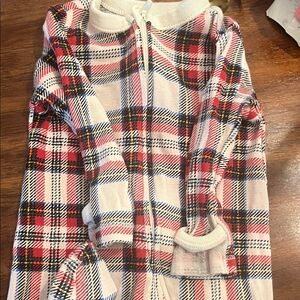 Old Navy Plaid Baby Onesie